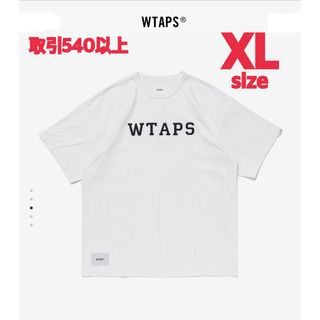 ダブルタップス(W)taps)のWTAPS 2024SS ACADEMY SS TEE WHITE XLサイズ(Tシャツ/カットソー(半袖/袖なし))