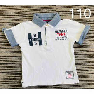 TOMMY HILFIGER - 【トミーヒルフィガー】男の子　子供服　半袖　トップス　夏服　ポロシャツ　110