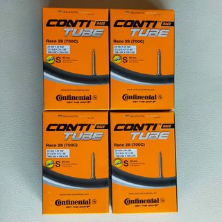 コンチネンタル(コンチネンタル)のコンチネンタル チューブ 仏式60mm Race 28 4本セット ロードバイク(パーツ)