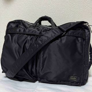 PORTER - 良品 ポーター タンカー 3way ブリーフケース リュック 黒 ナイロン