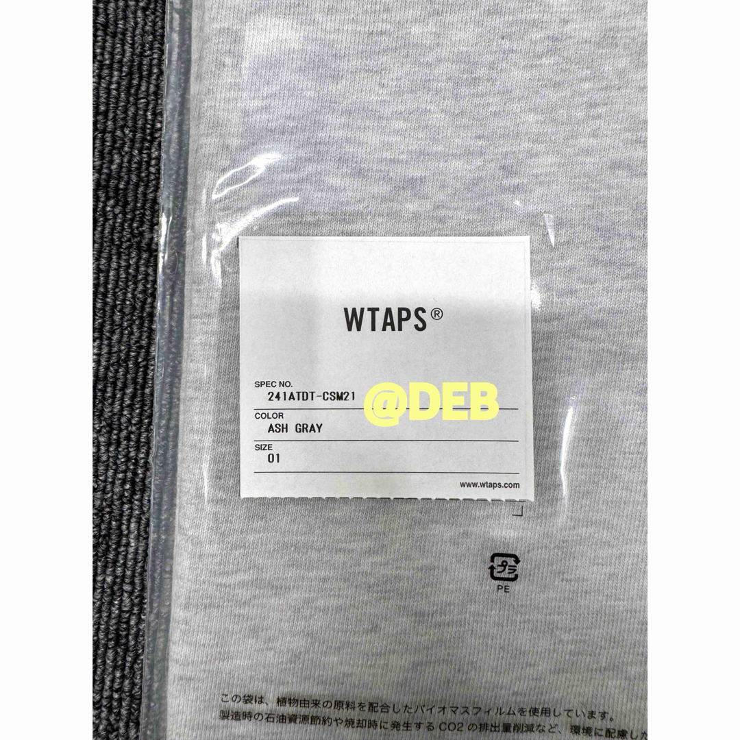 W)taps - WTAPS 24SS ACADEMY SS TEE ASH GRAY Sサイズの通販 by W)taps - WTAPS 24SS ACADEMY SS TEE ASH GRAY Sサイズの通販 by