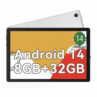 アンドロイド(ANDROID)のAndroid14 タブレット 10インチ wi-fiモデル 8GB+32GB(タブレット)