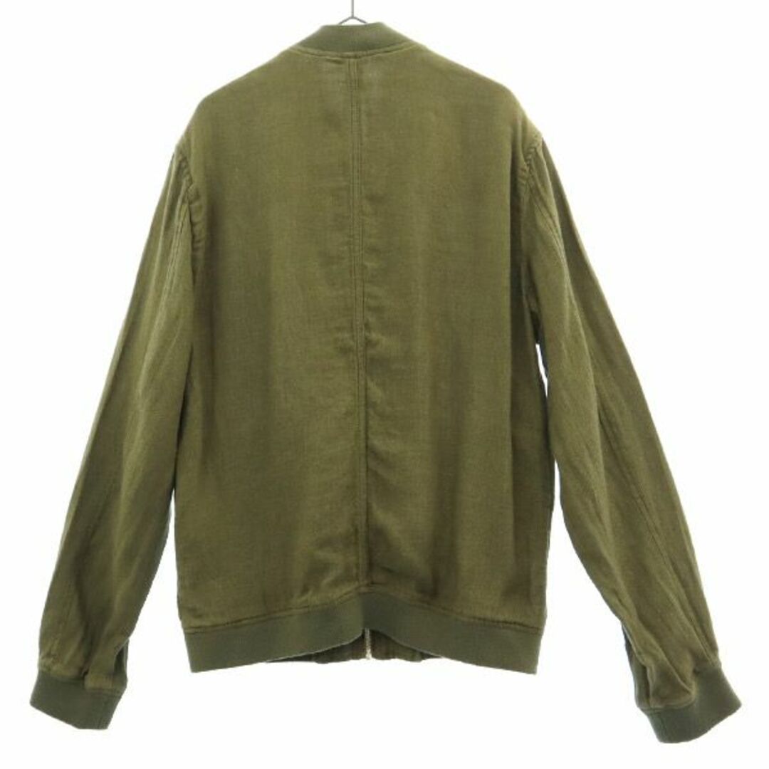 ZARA - ザラマン ジップジャケット M カーキ ZARA MAN メンズの ZARA - ザラマン ジップジャケット M カーキ ZARA MAN メンズの