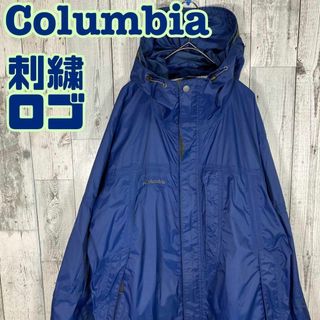 コロンビア(Columbia)の168Columbiaマウンテンパーカー刺繍ロゴ テック系ゴープコア アウトドア(マウンテンパーカー)