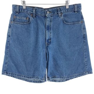 リーバイス(Levi's)の古着 00年代 リーバイス Levi's 550 RELAXED FIT デニムショーツ ショートパンツ USA製 メンズw36 ヴィンテージ /eaa382555(ショートパンツ)