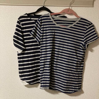 Tシャツ　半袖　L(Tシャツ/カットソー(半袖/袖なし))