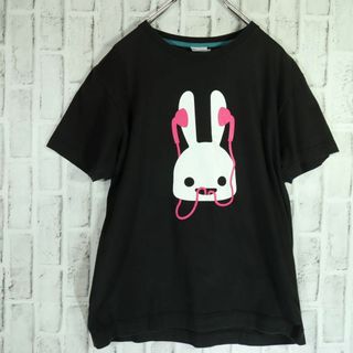 CUNE - 【こなれコーデ】古着 CUNE 半袖Tシャツ インパクト大 デカロゴ ブラック