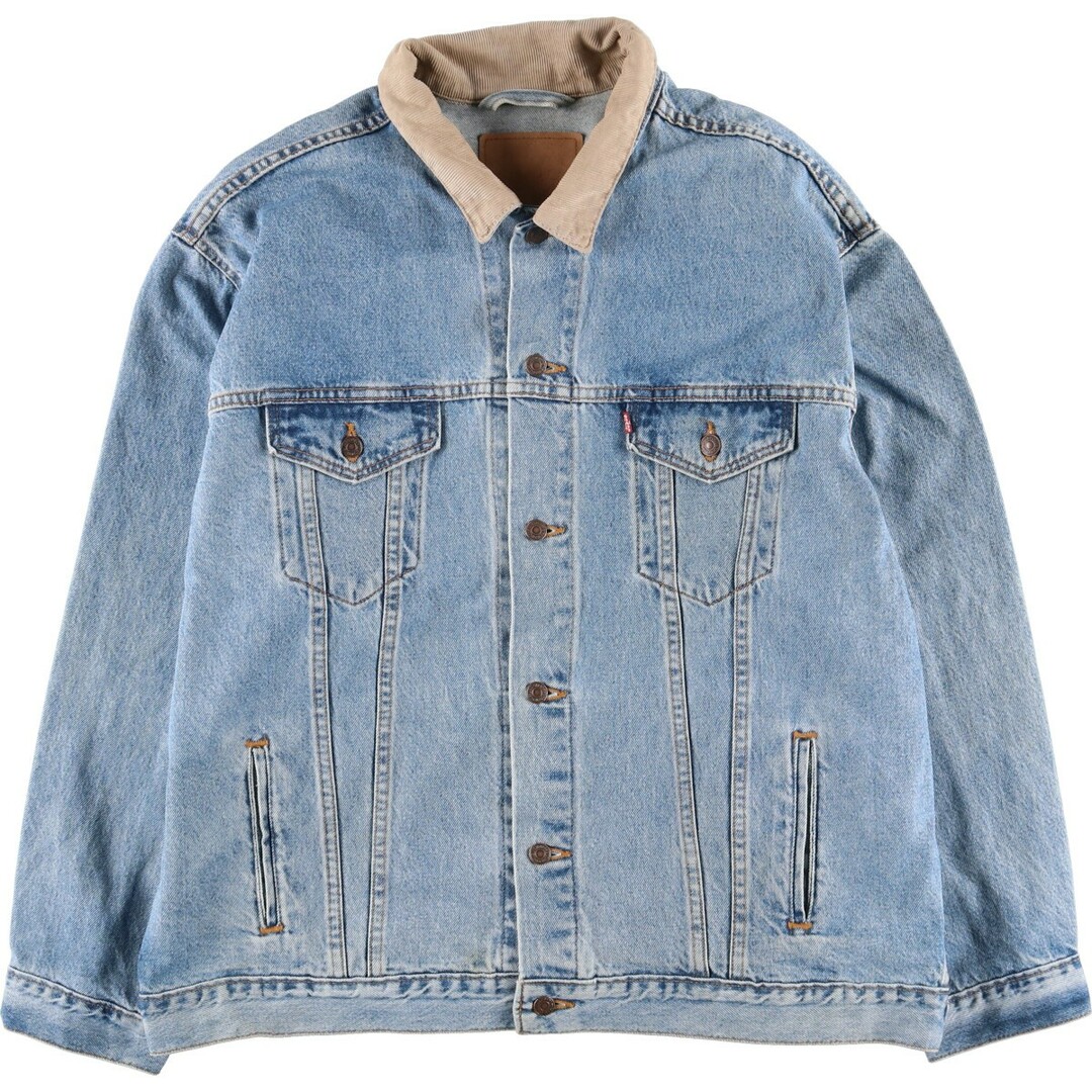 古着 90年代 リーバイス Levi´s デニムジャケット Gジャン USA製 古着 90年代 リーバイス Levi´s デニムジャケット Gジャン USA製
