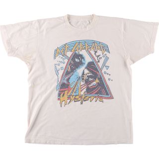 古着 DEF LEPPARD デフレパード バンドTシャツ バンT メンズL /eaa454058(Tシャツ/カットソー(半袖/袖なし))