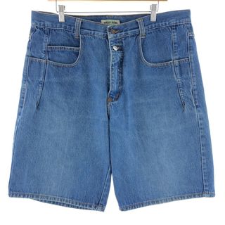 ゲス(GUESS)の古着 90年代 ゲス Guess JEANS デニムショーツ ハーフパンツ USA製 メンズw38 ヴィンテージ /eaa382510(ショートパンツ)