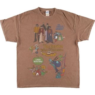 古着 JUNK FOOD THE BEATLES ビートルズ バンドTシャツ バンT メンズL /eaa453622(Tシャツ/カットソー(半袖/袖なし))