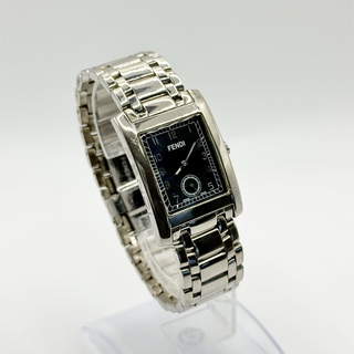 フェンディ(FENDI)のFENDI フェンディ クォーツ スモセコ レクタングル 7000G SS(腕時計(アナログ))