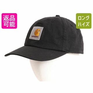 カーハート ワーク フレックス シグネチャー ベースボール キャップ L XL 帽子 黒 CARHARTT キャンバス トラッカー ワンポイント ブラック(キャップ)