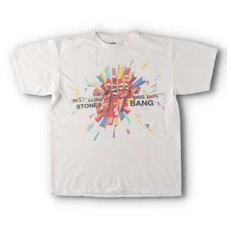 アンビル(Anvil)の古着 00年代 アンビル Anvil ローリングストーンズ 2006 TOUR ツアー バンドTシャツ バンT メンズL ヴィンテージ /eaa453542(Tシャツ/カットソー(半袖/袖なし))