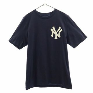 マジェスティック(Majestic)のマジェスティック 田中将大 ニューヨークヤンキース プリント 半袖 Tシャツ XL ネイビー Majestic NLB メジャーリーグ 野球 メンズ(Tシャツ/カットソー(半袖/袖なし))