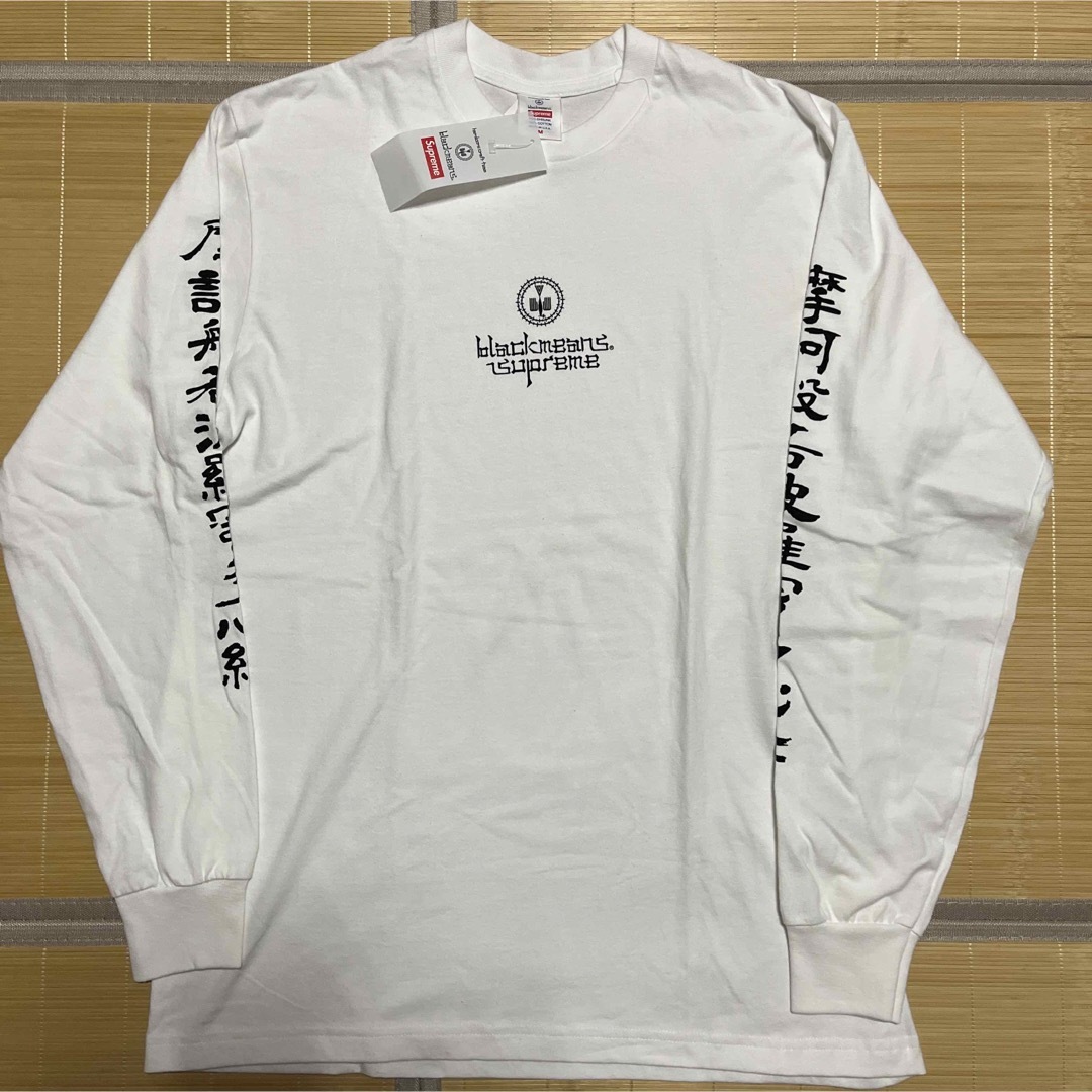 23aw Supreme Blackmeans L/S Tee ロンt tシャツ 23aw Supreme Blackmeans L/S Tee ロンt tシャツ