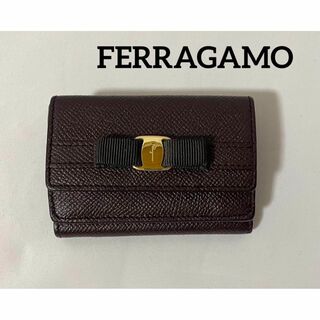 フェラガモ(Ferragamo)の未使用に近い FERRAGAMO フェラガモ コンパクトウォレット 三つ折り財布(財布)