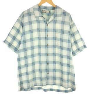 古着 TOMMY BAHAMA 半袖 オープンカラー シャツ メンズXL /eaa454652(シャツ)