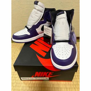 ジョーダン(Jordan Brand（NIKE）)の28cm Nike Air Jordan High OG コートパープル(スニーカー)