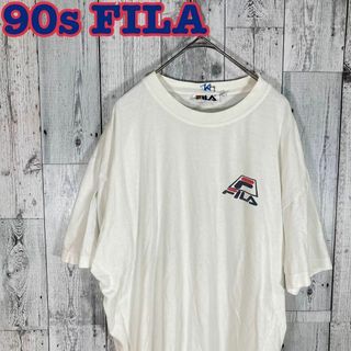 フィラ(FILA)の157【90s】FILA フィラ ワンポイントプリントロゴTシャツレトロ(Tシャツ/カットソー(半袖/袖なし))