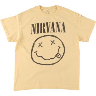 古着 NIRVANA ニルヴァ―ナ バンドTシャツ バンT メンズM /eaa453620(Tシャツ/カットソー(半袖/袖なし))