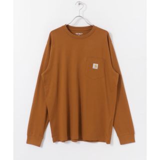 カーハートダブリューアイピー(Charhartt WIP)の新品M carhartt　LONG-SLEEVE POCKET T-SHIRTS(Tシャツ/カットソー(七分/長袖))