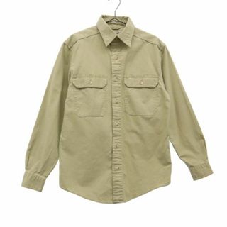 エルエルビーン(L.L.Bean)のエルエルビーン アウトドア 長袖 ワークシャツ XS グリーン L.L.Bean メンズ(シャツ)