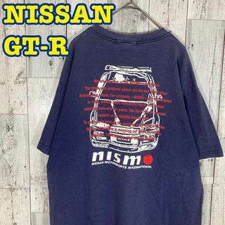 152NISSAN GT-R ニッサン NISMOニスモ プリントTシャツ(Tシャツ/カットソー(半袖/袖なし))