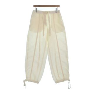 ジルサンダー(Jil Sander)のJIL SANDER パンツ（その他） 32(XXS位) アイボリー 【古着】【中古】(その他)