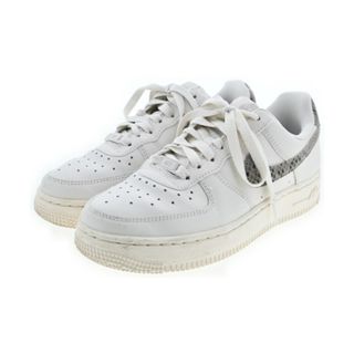 ナイキ(NIKE)のNIKE ナイキ スニーカー 23cm 白xグレー(パイソン) 【古着】【中古】(スニーカー)