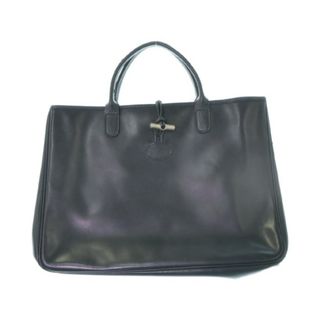 ロンシャン(LONGCHAMP)のLONGCHAMP ロンシャン トートバッグ - 黒 【古着】【中古】(トートバッグ)