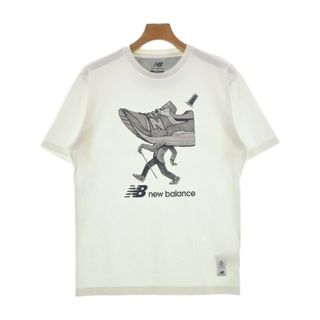 New Balance ニューバランス Tシャツ・カットソー S 白 【古着】【中古】