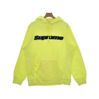 シュプリーム(Supreme)のSupreme シュプリーム パーカー L 蛍光イエロー 【古着】【中古】(パーカー)