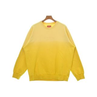 シュプリーム(Supreme)のSupreme シュプリーム スウェット L 黄 【古着】【中古】(スウェット)