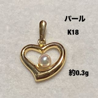 週末お値下げ❣️ パールネックレス　トップ　K18(ネックレス)