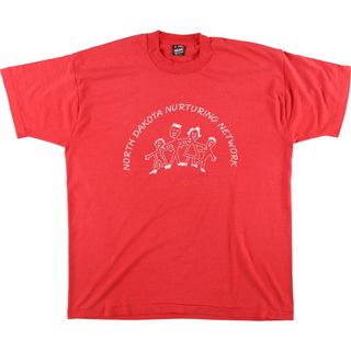 フルーツオブザルーム(FRUIT OF THE LOOM)の古着 90年代 フルーツオブザルーム FRUIT OF THE LOOM プリントTシャツ USA製 メンズXL ヴィンテージ /eaa454533(Tシャツ/カットソー(半袖/袖なし))