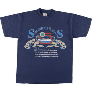 オニータ(ONEITA)の古着 90年代 オニータ ONEITA プリントTシャツ USA製 メンズL ヴィンテージ /eaa454551(Tシャツ/カットソー(半袖/袖なし))