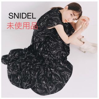 スナイデル(SNIDEL)のスナイデル　ワンピース　ティアードプリーツワンピース(ロングワンピース/マキシワンピース)