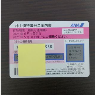 ANA 株主優待割引券１枚(その他)