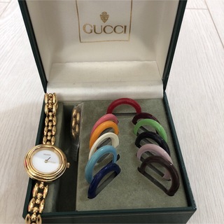 グッチ(Gucci)のGUCCI チェンジベゼル　ヴィンテージ時計(腕時計)