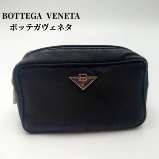 Bottega Veneta - ボッテガヴェネタ ミニポーチ ブラック ナイロン レディース メンズ 一点物