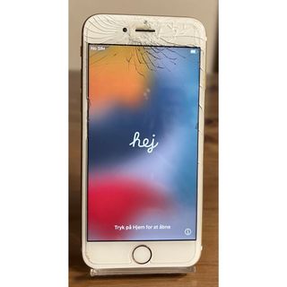 アイフォーン(iPhone)のiPhone 6S 64GB ゴールド　画面割れ(スマートフォン本体)