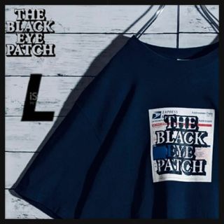 【即完売】ブラックアイパッチ☆センターロゴ　Tシャツ　ビッグロゴ　入手困難(Tシャツ/カットソー(半袖/袖なし))