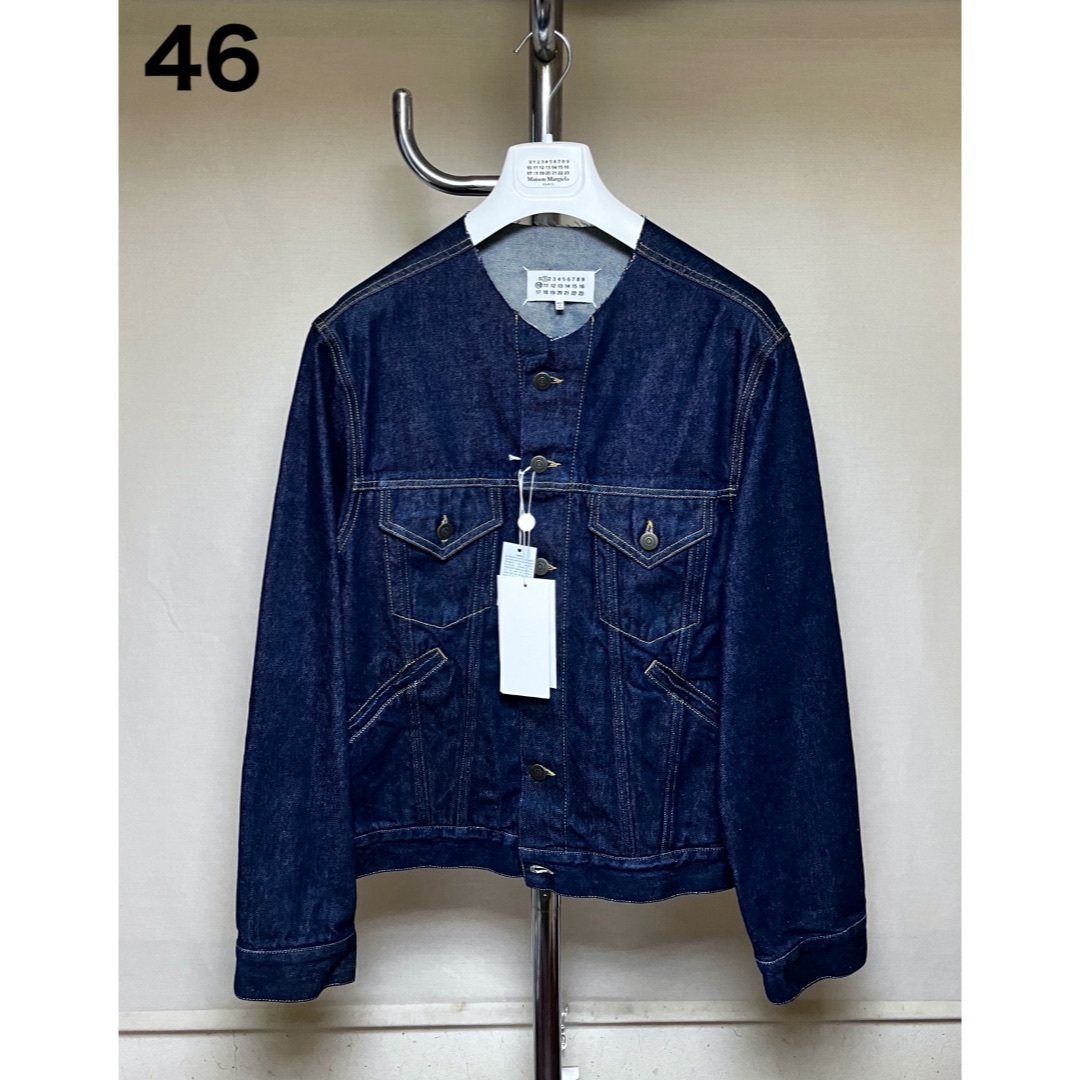 Maison Margiela（旧Maison Martin Margiela） - 新品 46 22aw マルジェラ デニムノーカラージャケット 6374