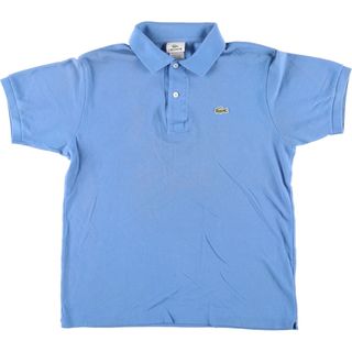 ラコステ(LACOSTE)の古着 ラコステ LACOSTE フランス企画 半袖 ポロシャツ 4 メンズM /eaa448328(ポロシャツ)