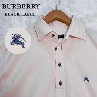 バーバリーブラックレーベル(BURBERRY BLACK LABEL)の【即発送】BURBERRY BLACK LABEL バーバリー 半袖シャツ(シャツ)