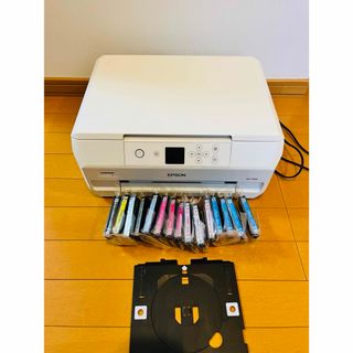 エプソン(EPSON)のEPSON  EP-710A(ジャンク)とインクカートリッジ15個セット(純正)(PC周辺機器)