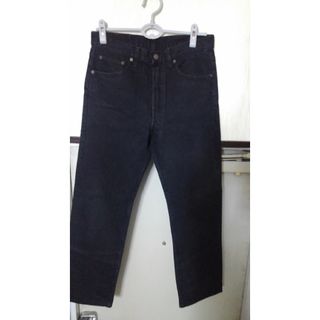 リーバイス(Levi's)の90's USA製 Levis 501 ブラックデ ニムパンツ 32X34(デニム/ジーンズ)