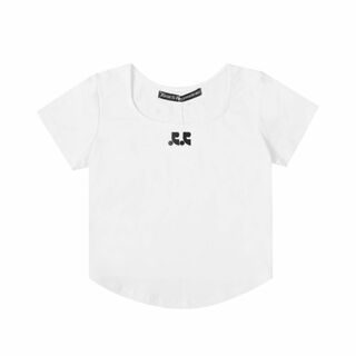 韓国　Rest & Recreation 人気Tシャツ  ホワイト(Tシャツ(半袖/袖なし))