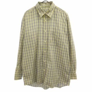 バーバリー(BURBERRY)のバーバリーズ チェック 長袖 シャツ LY グレー系 Burberrys メンズ(シャツ)